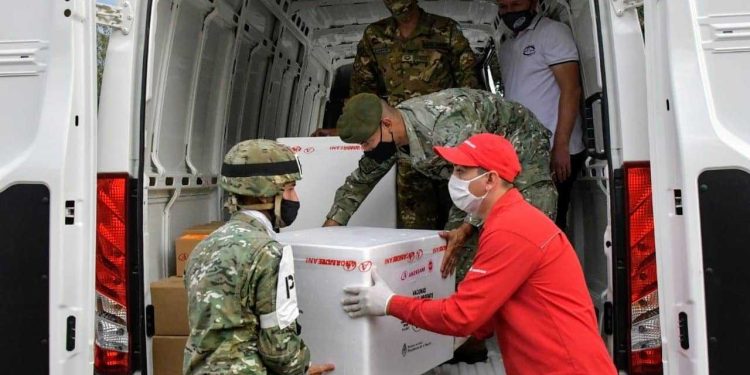 Llegan al Chaco otras 6750 dosis de vacunas Sputnik V