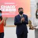 Barranqueras: Capitanich inauguró un nuevo edificio escolar, entregó herramientas y títulos de viviendas