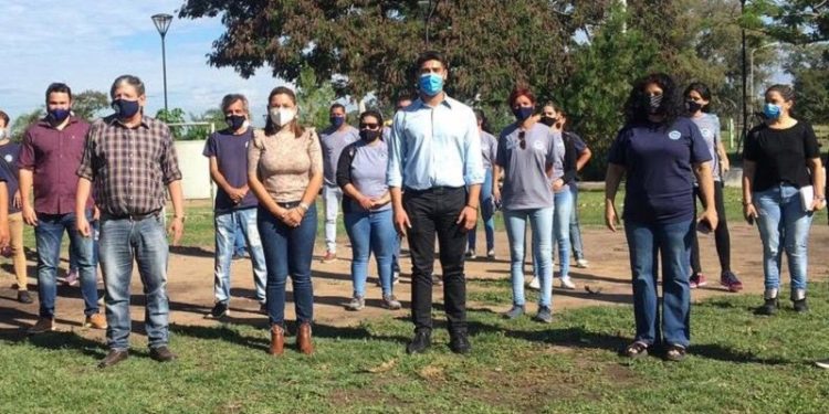 Barranqueras comenzó un gran relevamiento integral de servicio de agua potable en las casas de la ciudad en conjunto con SAMEEP