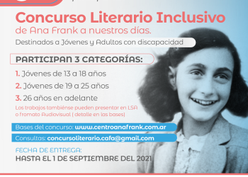 El Municipio de Barranqueras invita a participar de un Concurso Literario Inclusivo