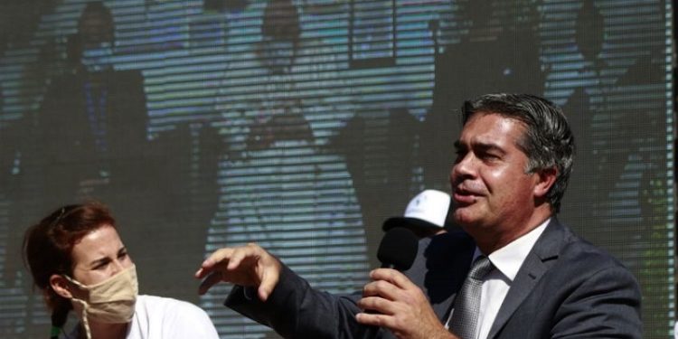 Capitanich saludó al Papa Francisco tras inaugurar una nueva sede de Scholas Argentina