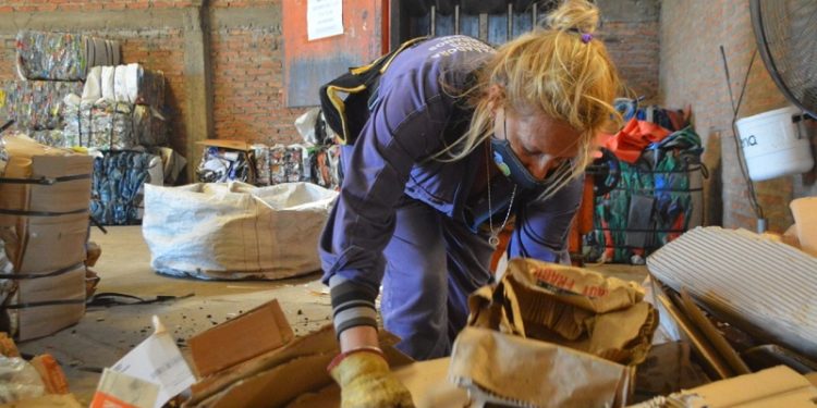 En el día mundial del reciclaje, Magda Ayala repasa la labor de la planta de residuos sólidos urbanos de Barranqueras