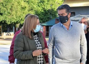 Magda Ayala recorrió junto a Capitanich históricas obras que se están desarrollando en Barranqueras