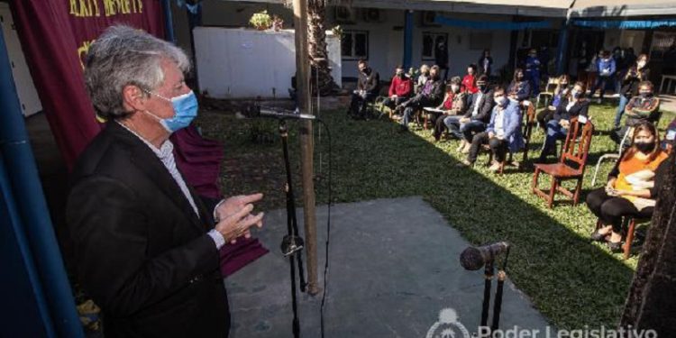 La Legislatura acompañó el acto del Instituto Barrilete por el mes de la concientización sobre autismo