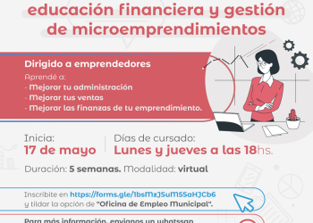 Barranqueras: inicia este lunes un ciclo de capacitación para emprendedores