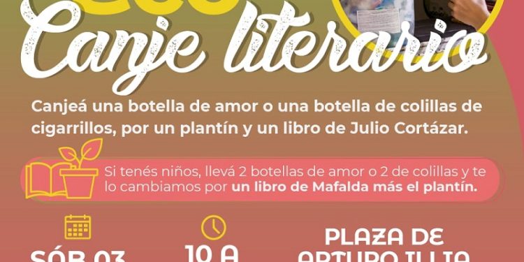 Llega ECO CANJE literario a Barranqueras