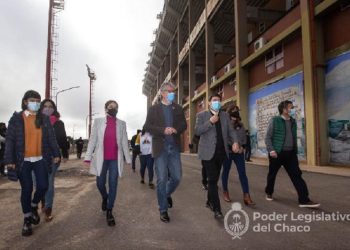 Diputados en el acto de juramento de Víctor Del Río como juez del Superior Tribunal de Justicia