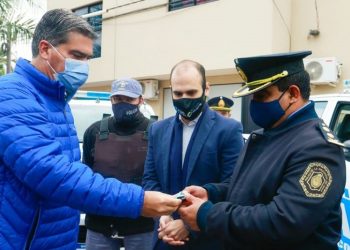 Capitanich entregó patrulleros para el Servicio 911 de General San Martín: “estamos trabajando en el fortalecimiento institucional para la mejorar la seguridad pública”, aseguró