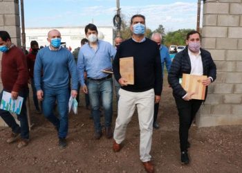 Machagai: Capitanich supervisó la ampliación del centro tecnológico de la madera y la pavimentación del parque industrial