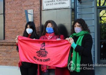 La diputada Gladis Cristaldo acompañó la nueva etapa del juicio por Abuso Sexual en la Infancia