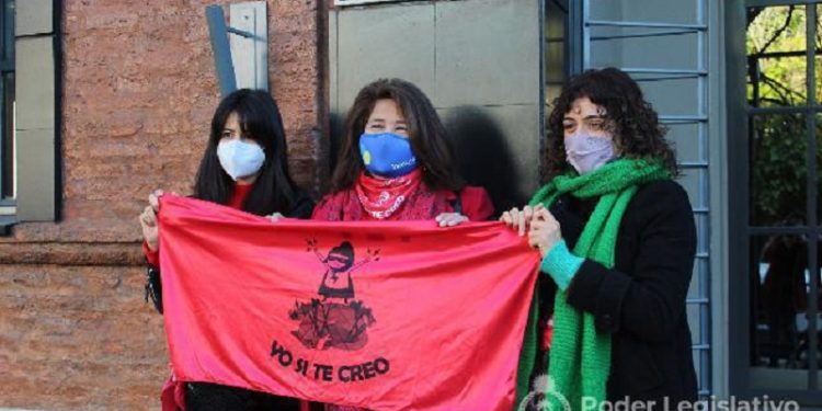 La diputada Gladis Cristaldo acompañó la nueva etapa del juicio por Abuso Sexual en la Infancia