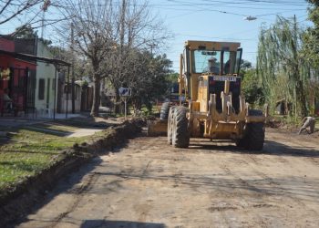 Más pavimentación en Barranqueras: comenzó la obra sobre calle Guido Spano