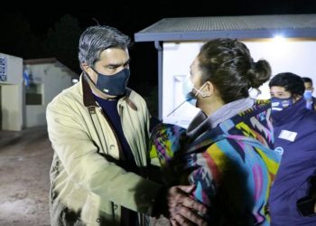 En Quitilipi, Capitanich y Rach Quiroga inauguraron un centro de salud y obras de iluminación