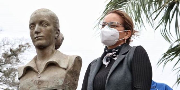 Magda Ayala evocó a Evita en el día de su paso a la inmortalidad