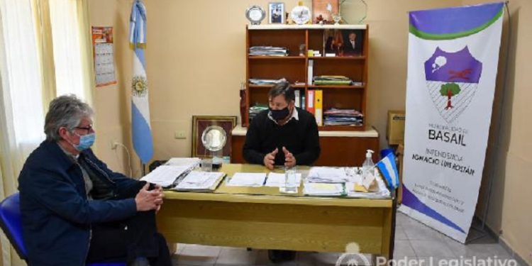 Sager y Rostán coordinan agenda de trabajo para el desarrollo de Basail