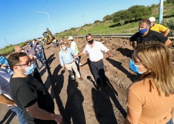 Con una inversión de $ 597.936.174,70 ejecutan la pavimentación del acceso y el playón de carga del puerto de Barranqueras