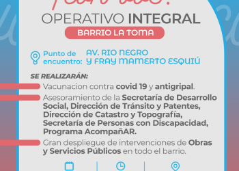 Gran operativo de vacunación, asesoramiento e intervenciones en Barranqueras