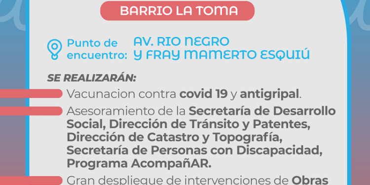 Gran operativo de vacunación, asesoramiento e intervenciones en Barranqueras