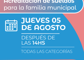 El municipio de Barranqueras ya acreditó los pagos de la familia municipal