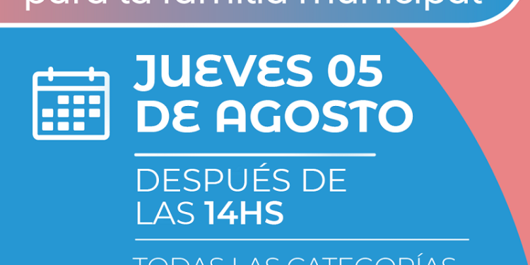 El municipio de Barranqueras ya acreditó los pagos de la familia municipal