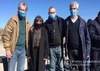 La Legislatura en la inauguración de obras que mejorarán la conectividad de una región con enorme potencial productivo