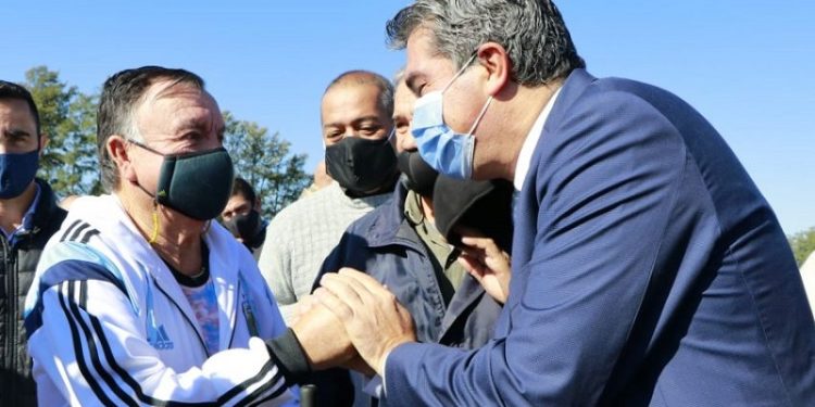 Más conectividad vial: Capitanich inauguró obras de pavimentación en la Ruta 1 y en el acceso a General Vedia