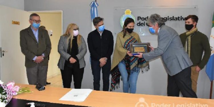 Chaco: La Legislatura reconoció a Wendy Yohana Mierke