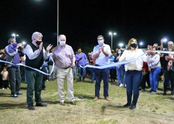 En Campo Largo Capitanich inauguró del Anfiteatro del Centenario