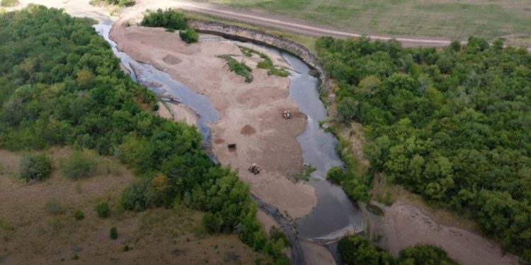 Las lluvias no bastaron y la cuenca Santa Lucía sigue con mínimos históricos