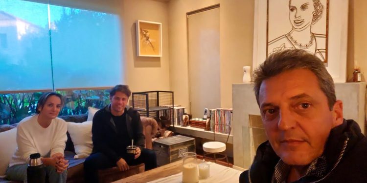 Massa se reunió con Kicillof y Galmarini para evaluar la agenda de acuerdos con China