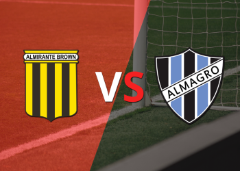 ¡Arranca la etapa complementaria! Almirante Brown lleva la ventaja con un marcador 1-0 sobre Almagro