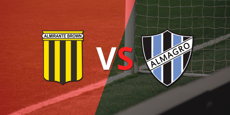 ¡Arranca la etapa complementaria! Almirante Brown lleva la ventaja con un marcador 1-0 sobre Almagro