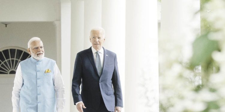Biden intentó atraer a la India hacia una alianza contra China en cumbre con Modi