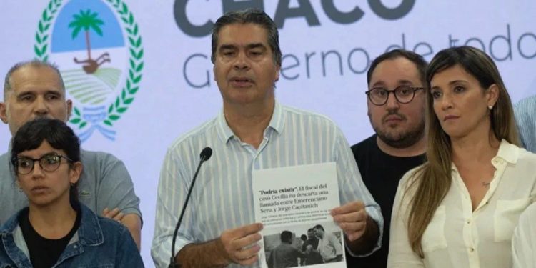Capitanich se desligó de los Sena, dijo ser víctima de un “ataque siniestro” y suplicó: “No inventen”