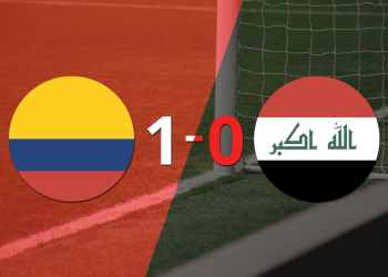 Colombia aprovechó su localía y venció a Irak