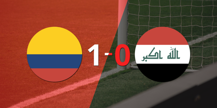 Colombia aprovechó su localía y venció a Irak