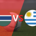 Comienza el juego entre Gambia y Uruguay en el estadio Único Madre de Ciudades
