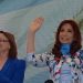 Cristina encabeza un acto en Río Gallegos, junto a Alicia Kirchner