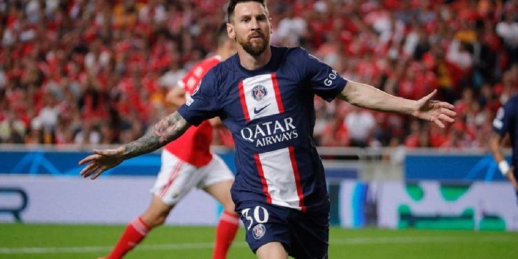 El gol de Messi al Benfica fue elegido el mejor de la Champions League 2022/23