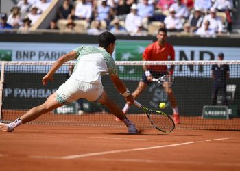 El punto que ganó Alcaraz, casi un calco de una jugada entre Federer y Nalbandian