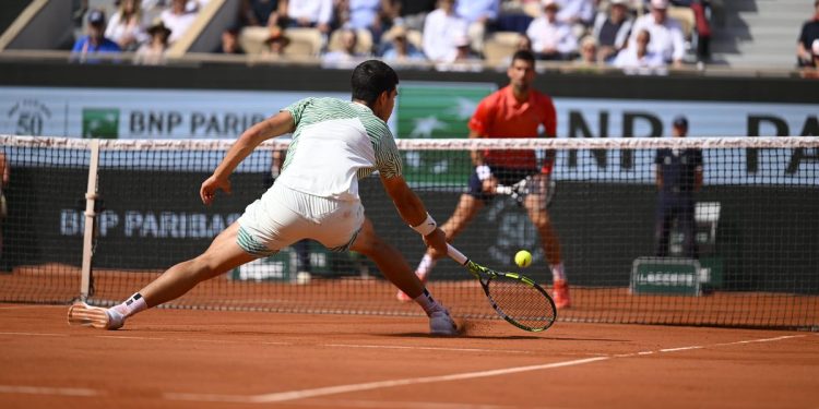 El punto que ganó Alcaraz, casi un calco de una jugada entre Federer y Nalbandian
