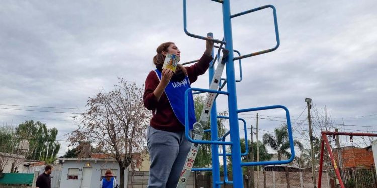 La Cámpora moviliza a sus militantes de todo el país en una jornada solidaria nacional