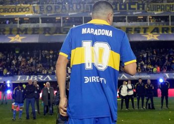 La frase de Riquelme sobre su homenaje a Maradona en su despedida