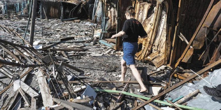 La guerra se desborda más hacia las ciudades fronterizas rusas y el Kremlin ordenó evacuaciones