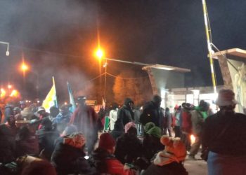 La protesta en La Quiaca: música, colores y un pueblo que pide más salarios y menos reforma