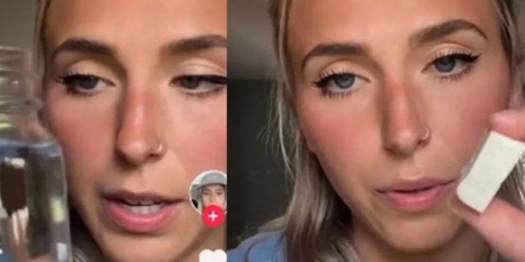 Preparó agua vegana, compartió la receta con sus seguidores y la respuesta fue inesperada