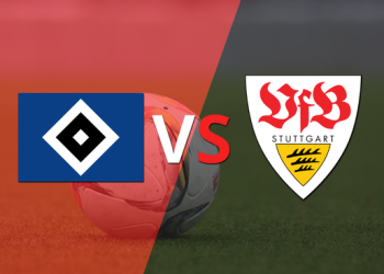 Victoria parcial de Hamburgo SV al finalizar el primer tiempo