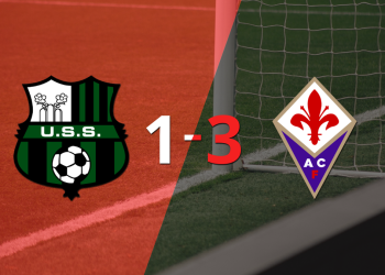 Victoria sin complicaciones de Fiorentina en su visita a Sassuolo