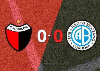 Colón y Belgrano no se sacaron ventaja y terminaron sin goles