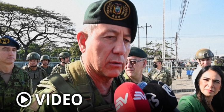 Con la venia de Lasso, militares ingresaron a una cárcel de Ecuador tras una nueva matanza
